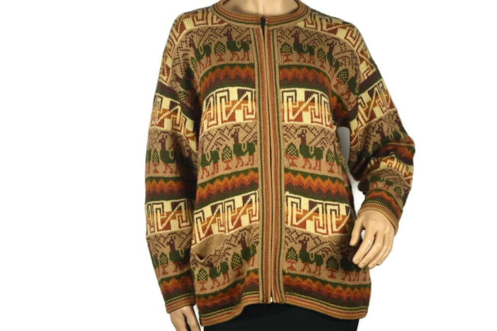 Strickjacke Peru