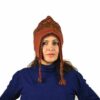 Chullo Mütze Inka orange - Variante 3