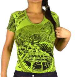 Shirt Machu Picchu Grün