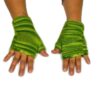 Alpaka Handschuhe Wayra grün