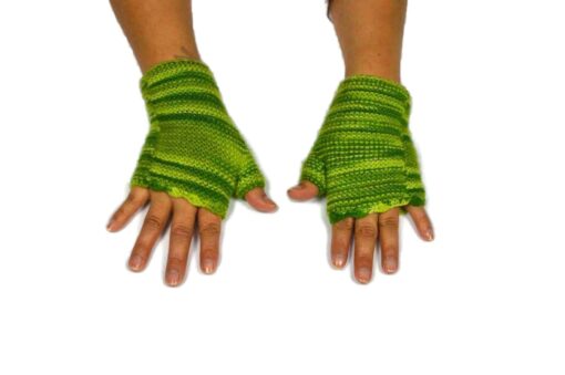 Alpaka Handschuhe Wayra grün