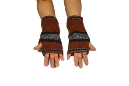 Alpaka Handschuhe Peru Modell 4
