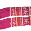 Bunten Alpaka Socken fuchsia