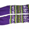 Bunten Alpaka Socken violett