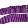 Streifen Socken violett