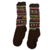 Alpaka Socken dunkelbraun