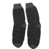 Alpaka Socken Streifen grau